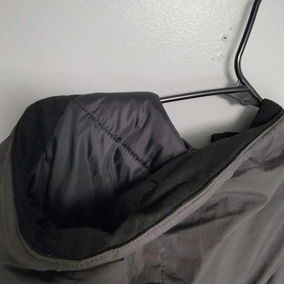 Champions Mens Medium black Jacket waterproof lined hood M winter fall - Picture 16 of 16